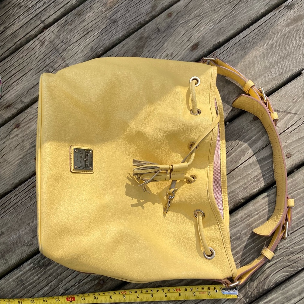 Dooney & Bourke Yellow Purse.